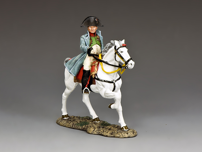 KING & COUNTRY THE AGE OF NAPOLEON NA273 MOUNTED FRENCH VOLTIGEUR OFFICER MIB 