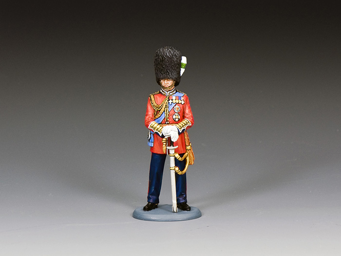 KING & COUNTRY CEREMONIAL CE056 BRITISH COLDSTREAM GUARDS OFFICER REGIMENTAL 